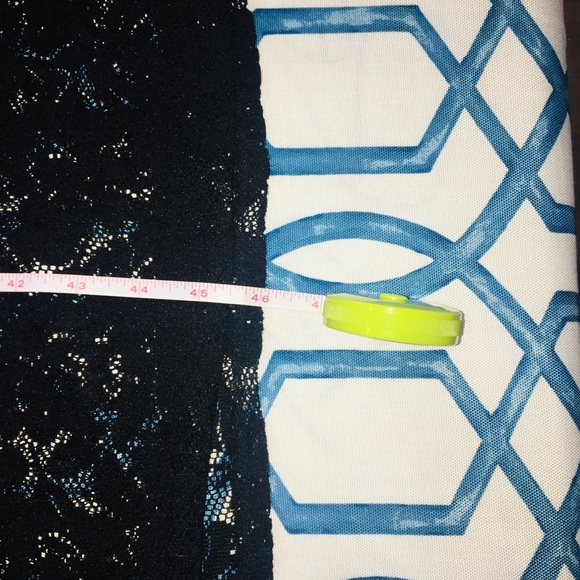 Malloy Strapless Black Lace and Tan Size L - Picture 7 of 8